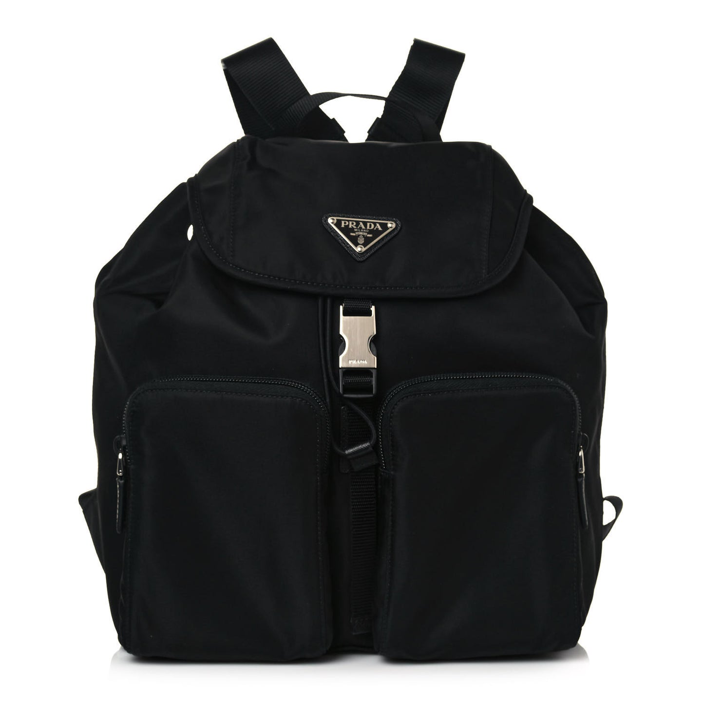 Nylon Vela Backpack Black