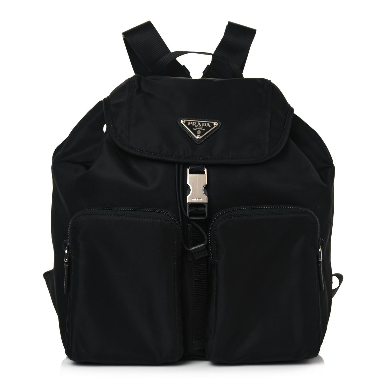 Prada Nylon Vela Backpack Black 1 of 10