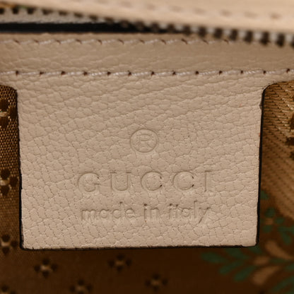 Gucci Calfskin Snakeskin Studded Medium Ottilia Top Handle Bag White 7 of 11