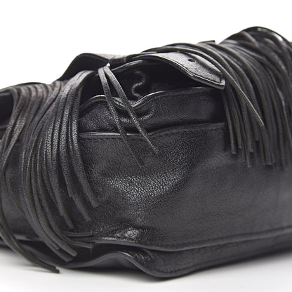 Proenza Schouler Lambskin Fringe PS1 Crossbody Pouch Black 11 of 11