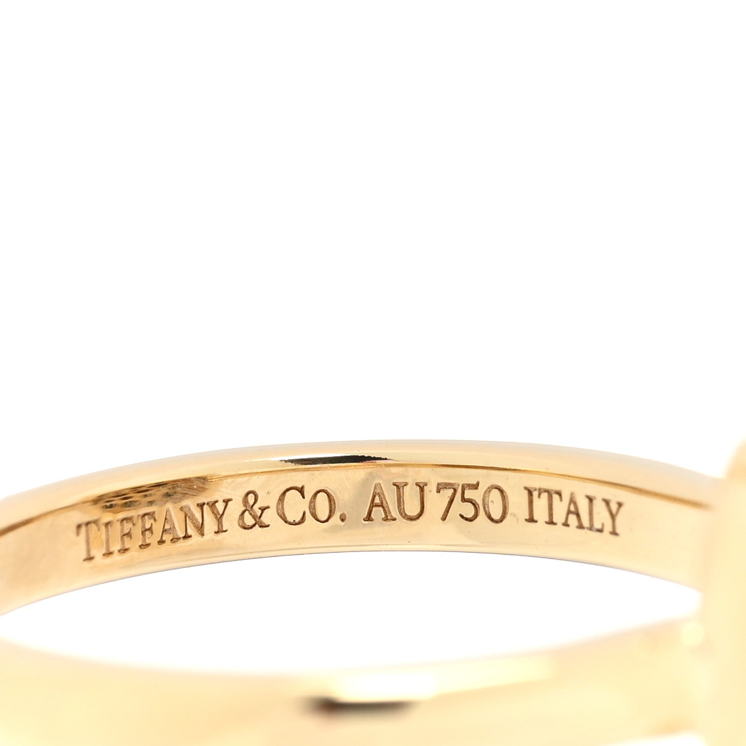 Tiffany 18K Yellow Gold Diamond 12mm Paloma Picasso Sugar Stacks Ring 52 6 4 of 4