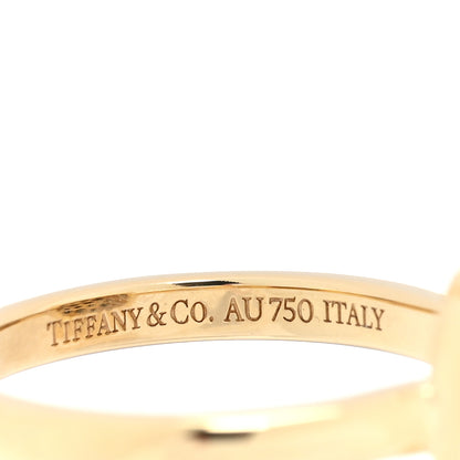 Tiffany 18K Yellow Gold Diamond 12mm Paloma Picasso Sugar Stacks Ring 52 6 4 of 4
