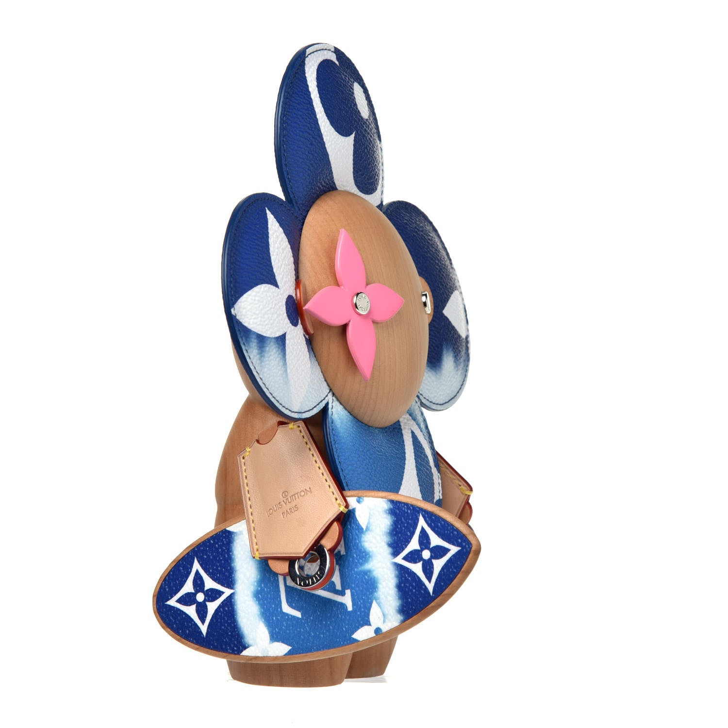 Louis Vuitton Wood Monogram Escale Vivienne Doll Blue 2 of 7