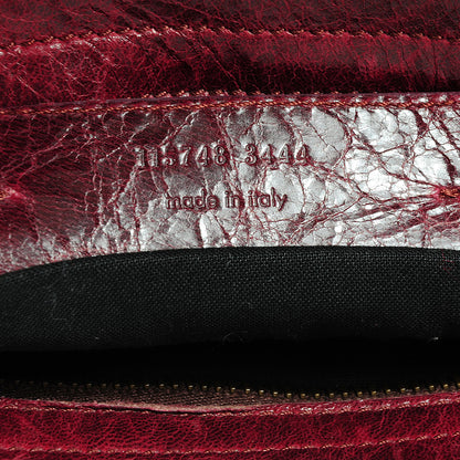 Balenciaga Chevre City Bordeaux 10 of 10