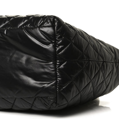 Chanel Nylon Quilted Small Coco Cocoon Tote Black 9 of 9