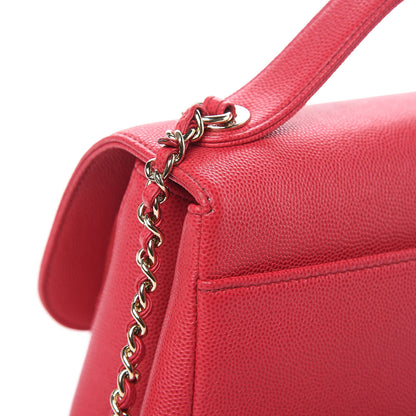 Chanel Caviar Quilted Small Business Affinity Flap Red 8 of 11