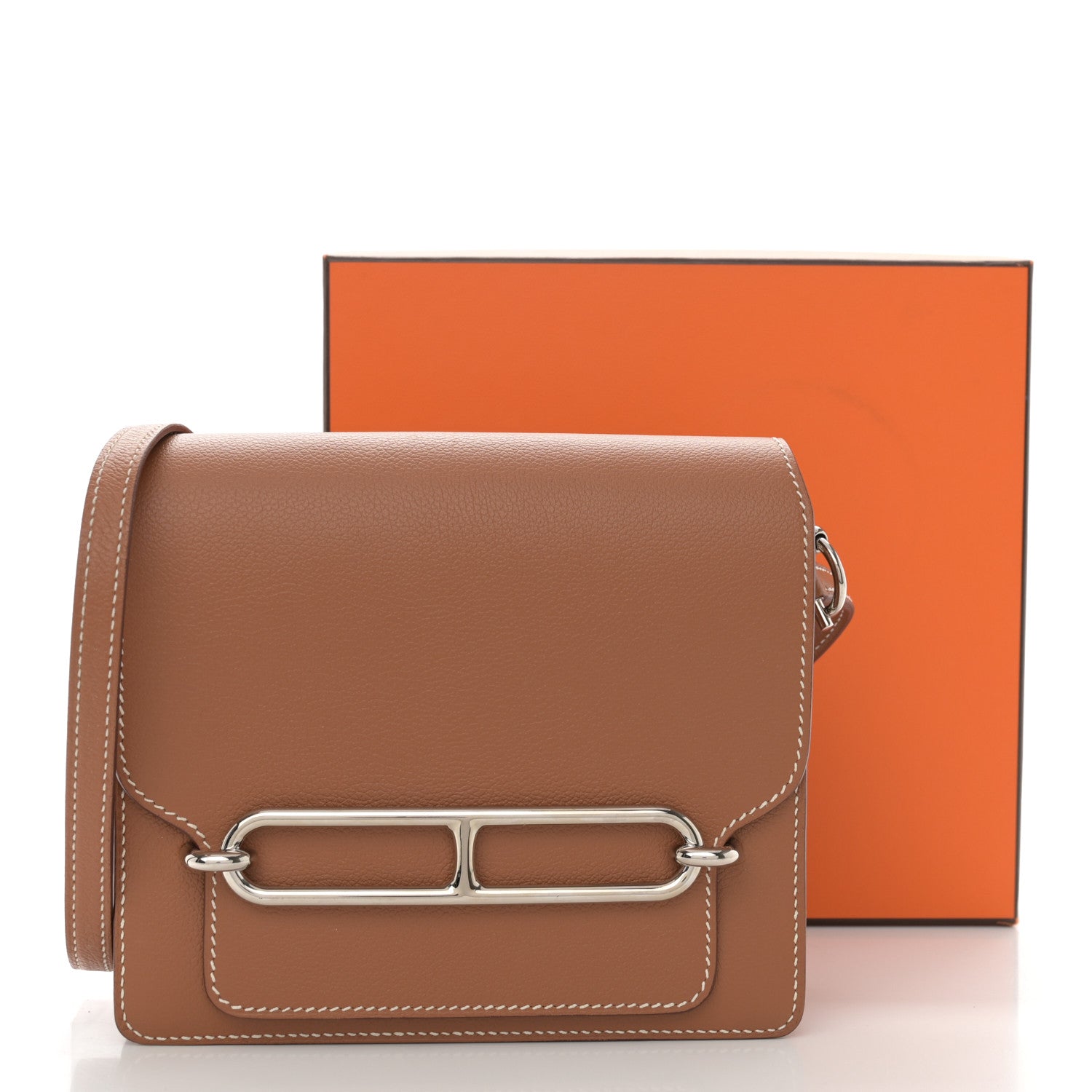 Hermes Evercolor Mini Sac Roulis Gold 11 of 11