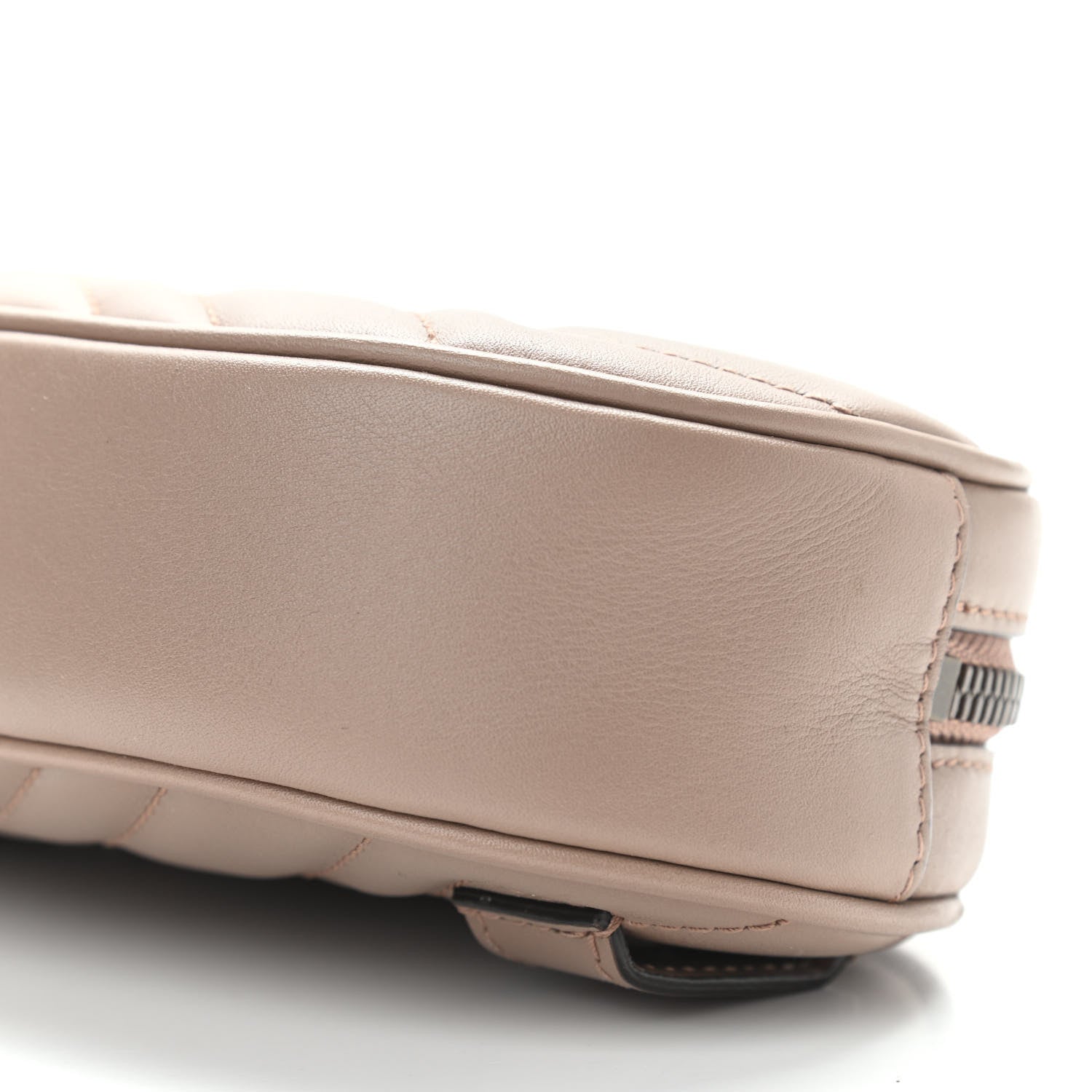 Gucci Calfskin Matelasse GG Marmont Belt Bag 85 34 Porcelain Rose 11 of 14