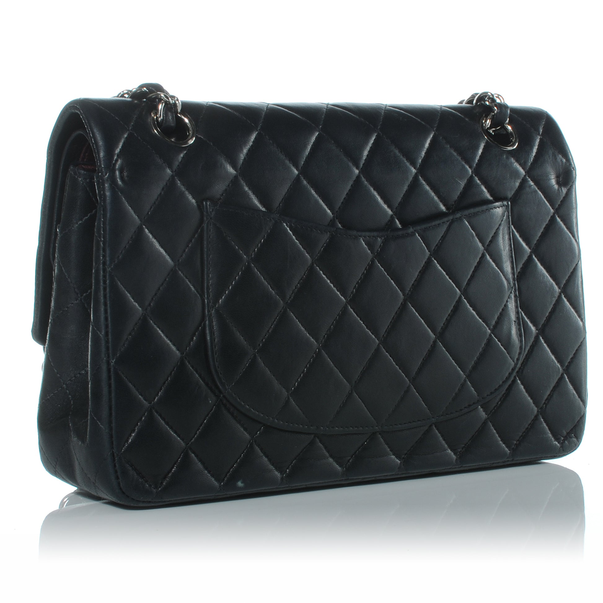 Chanel Lambskin Medium Double Flap Black 3 of 8