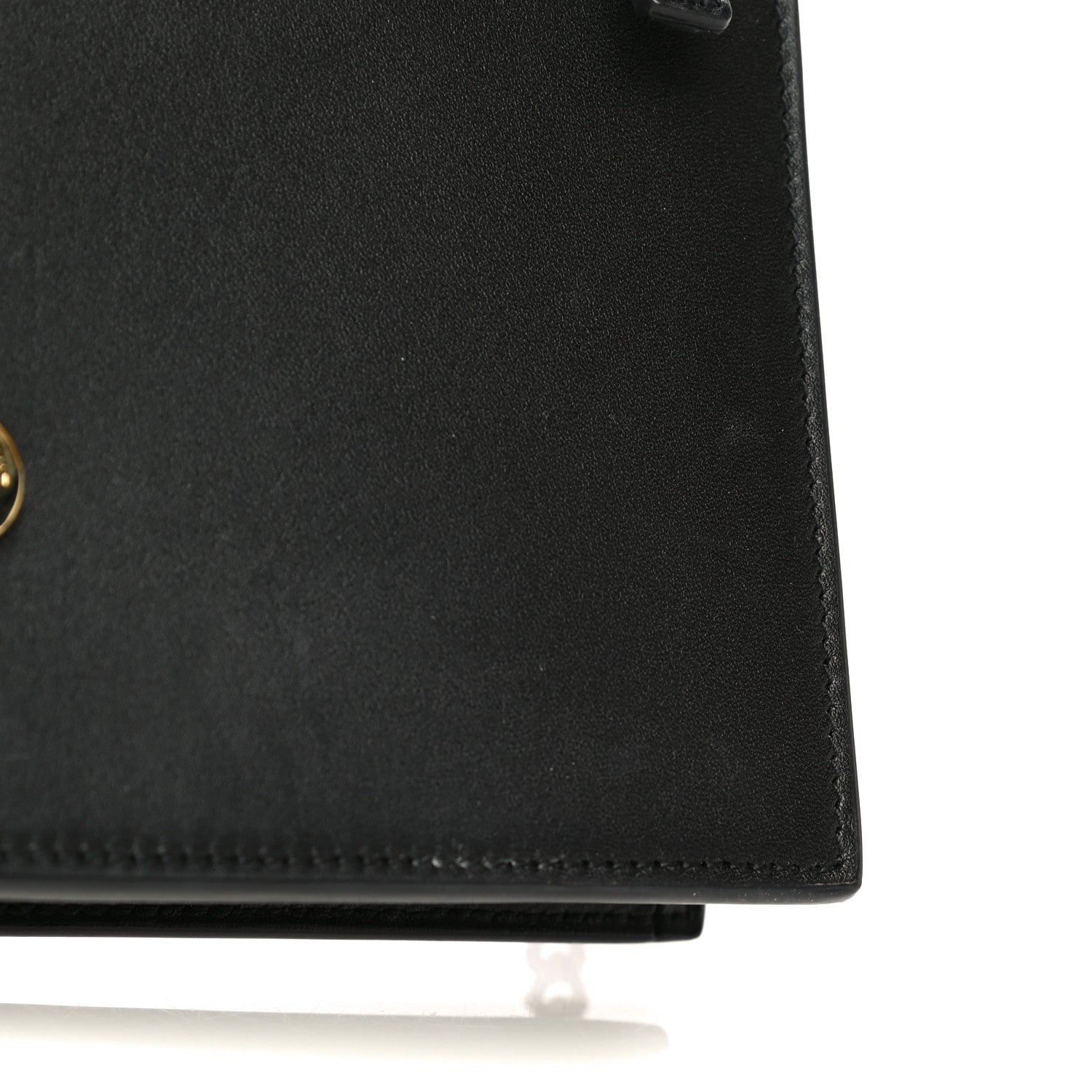 Saint Laurent Smooth Calfskin Classic Monogram Kate Tassel Chain Wallet Black 13 of 21