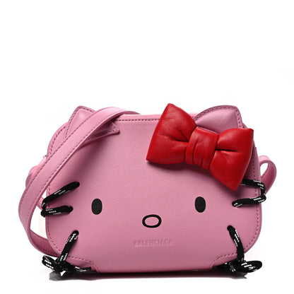 Balenciaga Calfskin Hello Kitty Camera Bag Pink 1 of 7