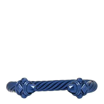 David Yurman Aluminum 10mm Renaissance Cable Bracelet Indigo 1 of 3