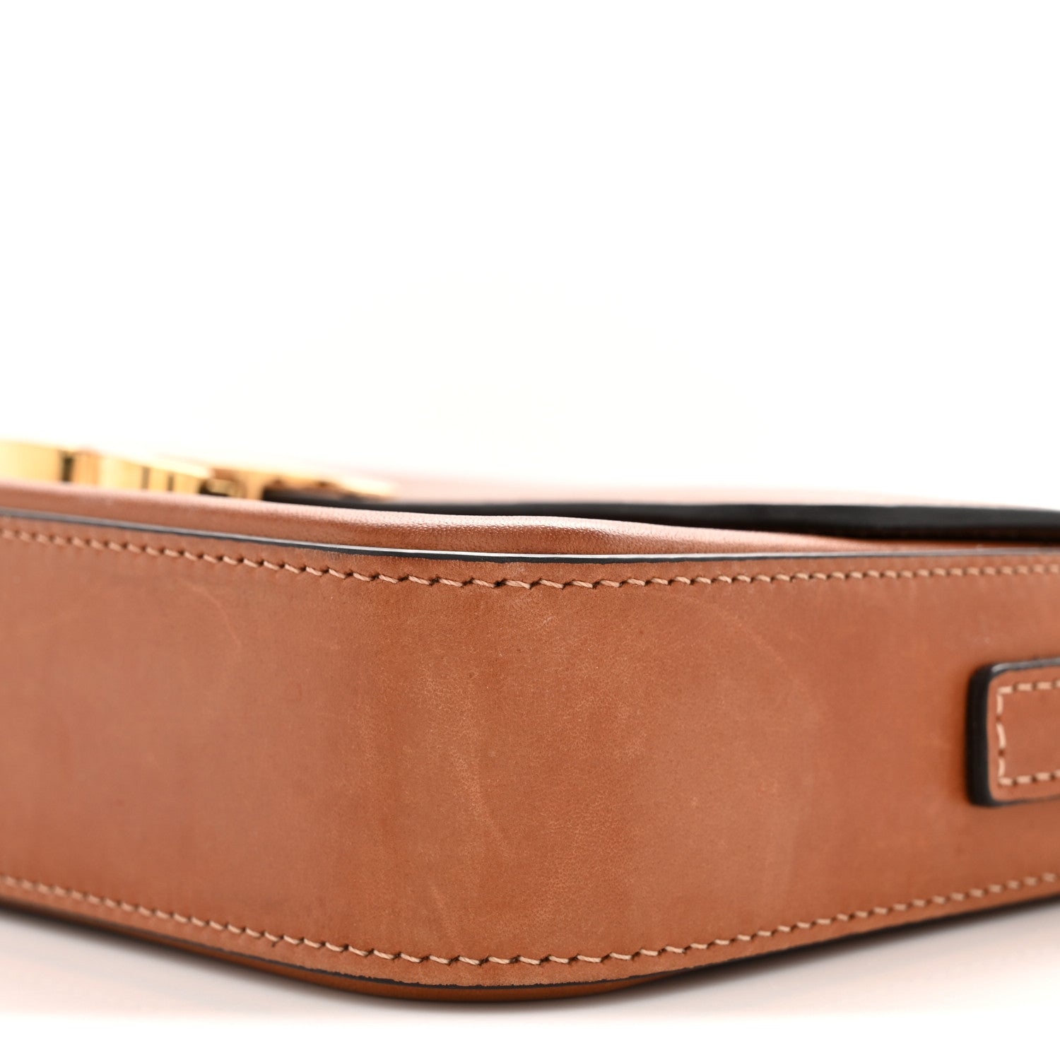 Celine Natural Calfskin Triomphe Shoulder Bag Tan 10 of 10