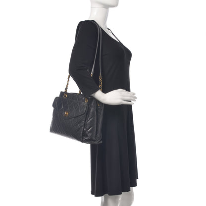 Chanel Caviar Quilted Flap Shoulder Bag Black 2 of 27