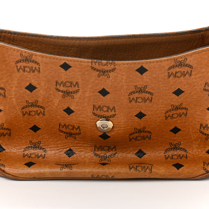 MCM Visetos Heritage Crossbody Cognac 15 of 19