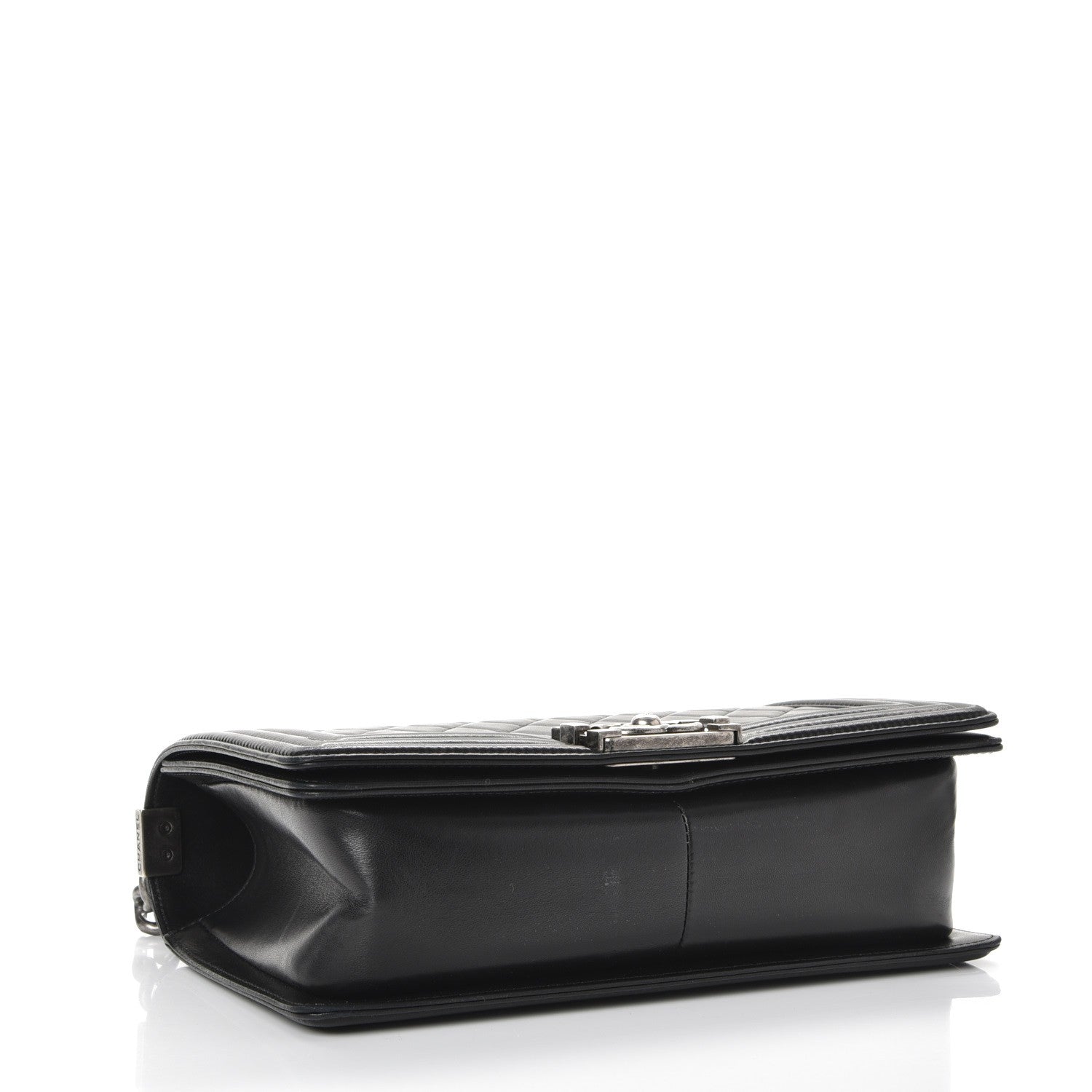 Chanel Lambskin Quilted Medium Boy Flap Black 5 of 11