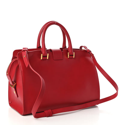 Saint Laurent Calfskin Small Classic Y Cabas Red 3 of 9