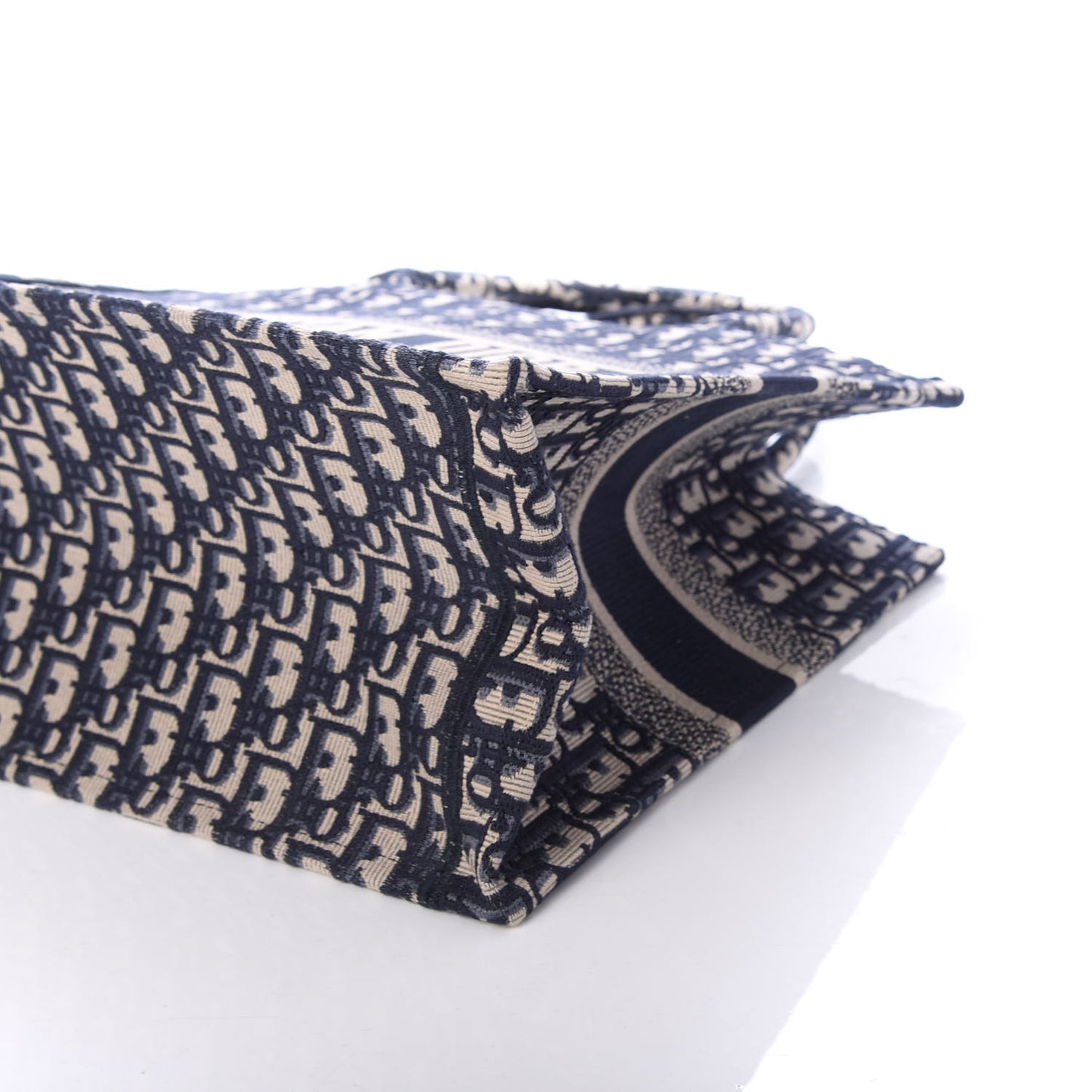 Oblique Medium Book Tote Blue Multicolor