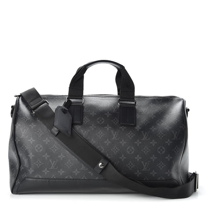 Louis Vuitton Monogram Eclipse Keepall Voyager 1 of 8