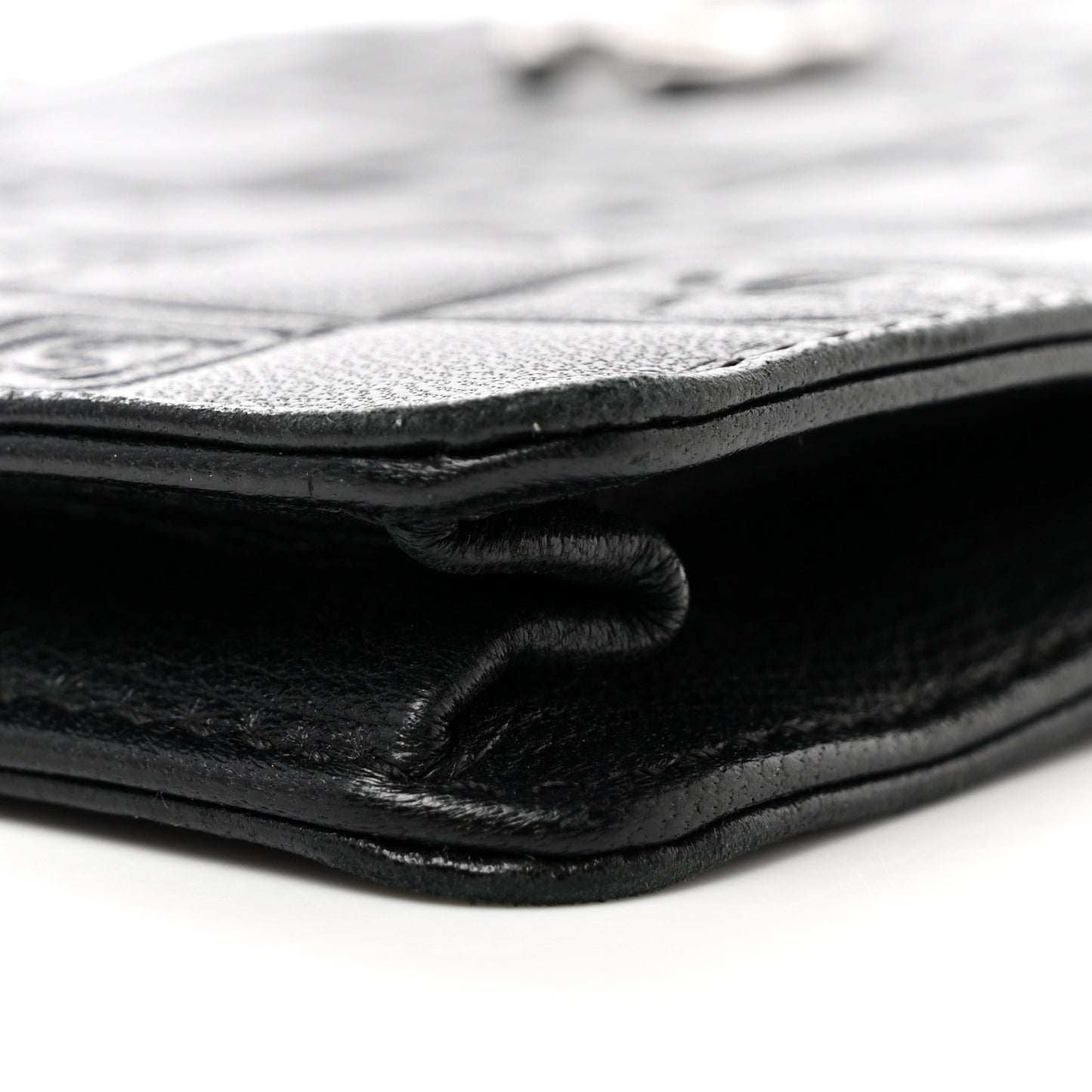 Lambskin Precious Symbols Pochette Black