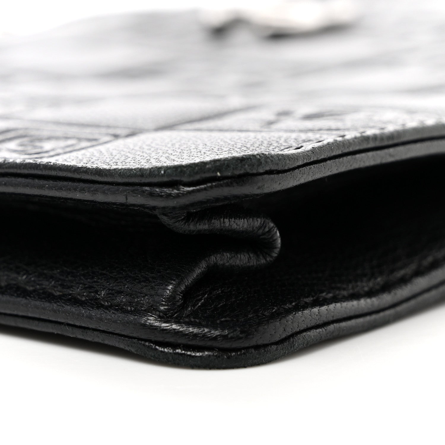 Chanel Lambskin Precious Symbols Pochette Black 9 of 10