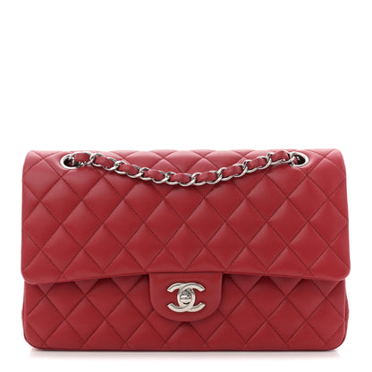 Chanel Lambskin Quilted Medium Double Flap Red 1 of 11