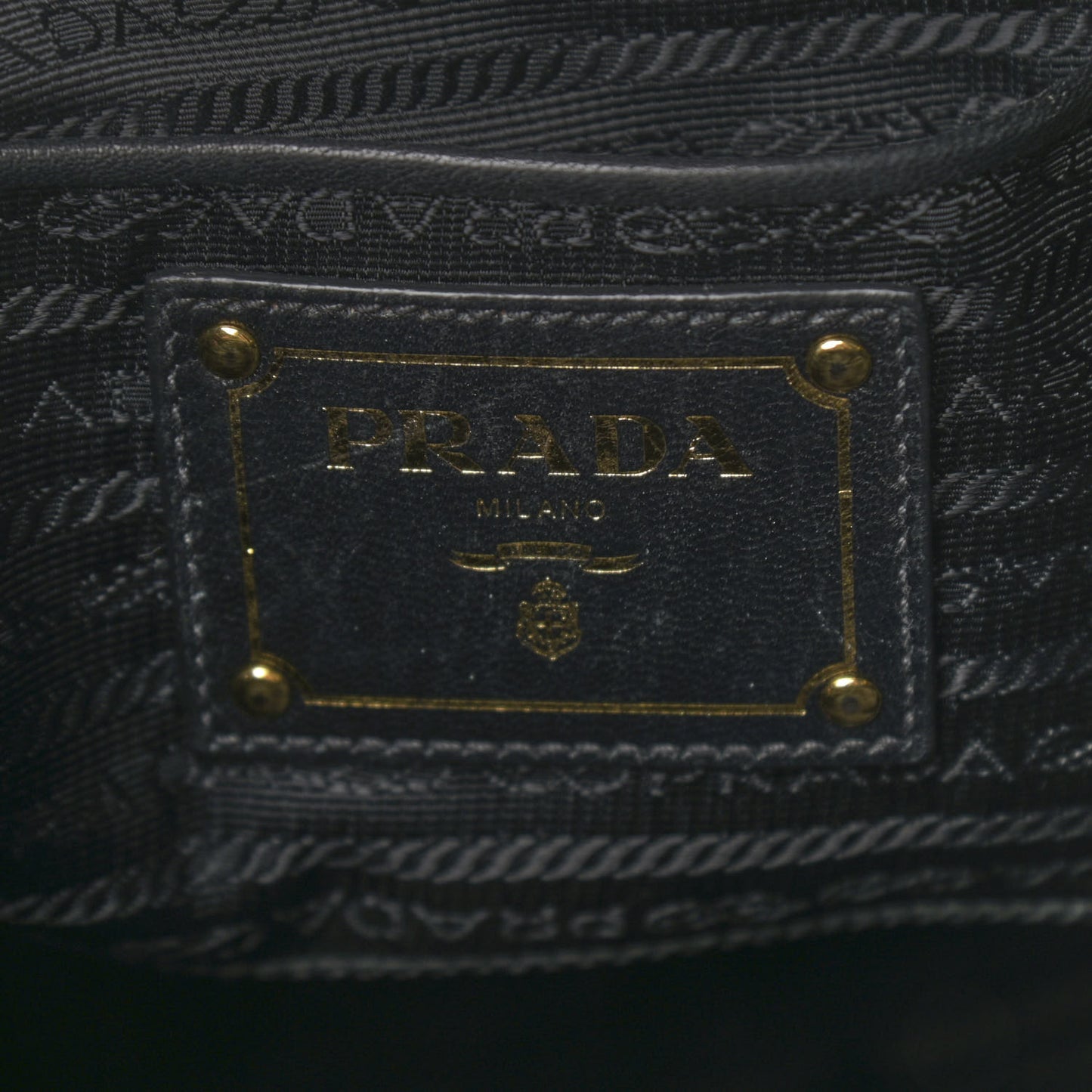 Tessuto Nylon Gaufre Tote Black