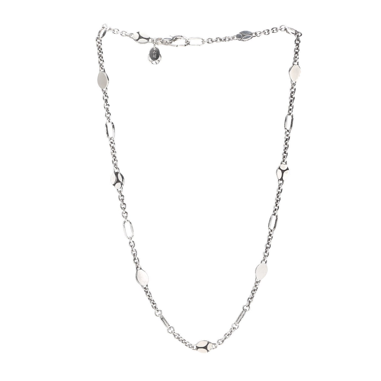 Sterling Silver Kali Menari Station Necklace