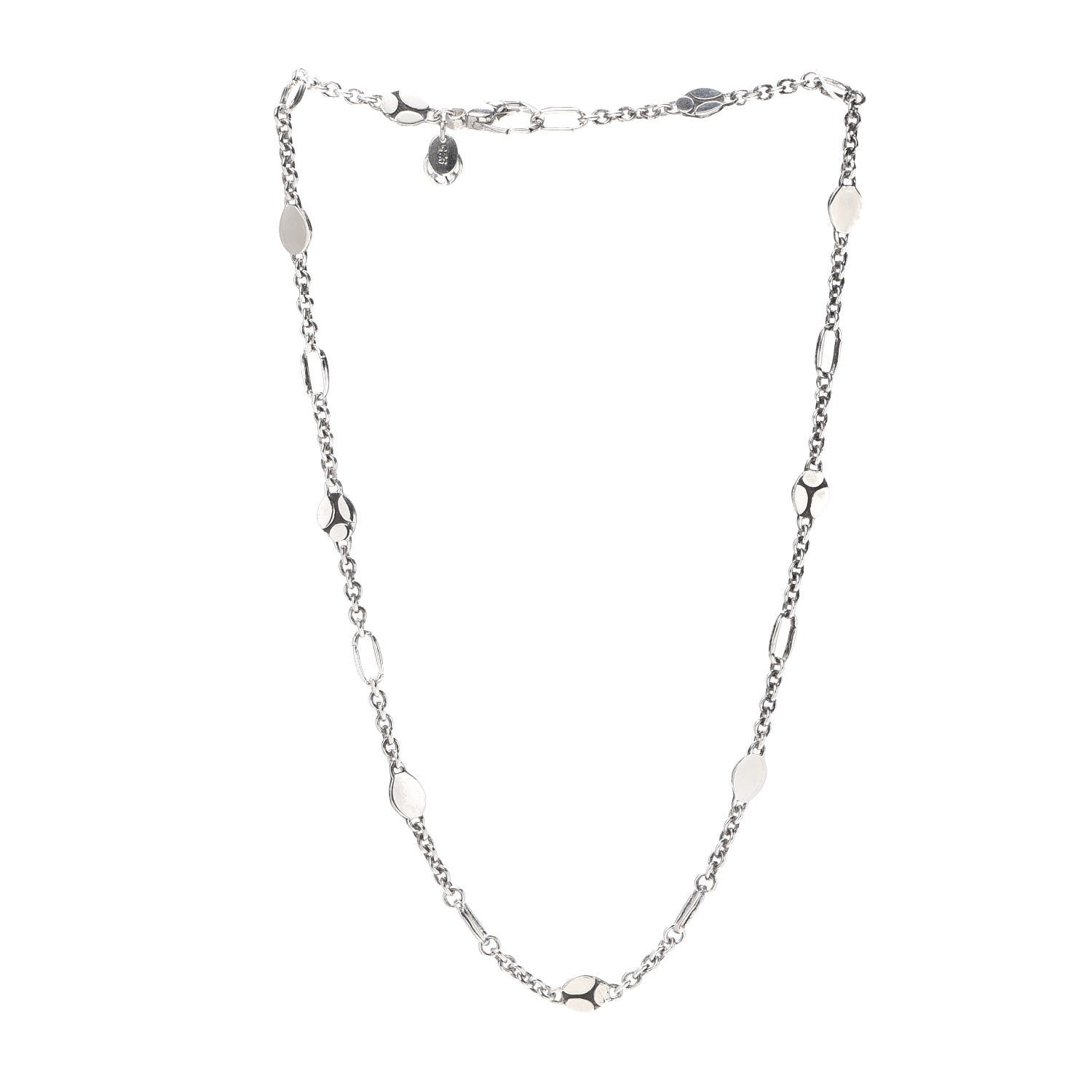 John Hardy Sterling Silver Kali Menari Station Necklace 3 of 5