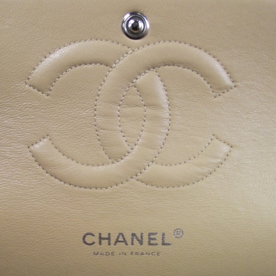 Chanel Lambskin Medium Double Flap Beige 8 of 11