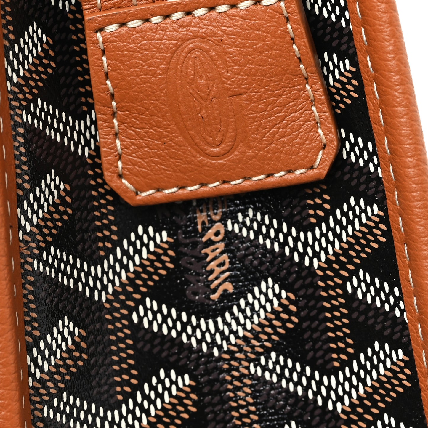 Goyardine Jouvence MM Toiletry Pouch Black Gold