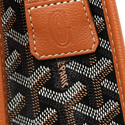 Goyard Goyardine Jouvence MM Toiletry Pouch Black Gold 8 of 8