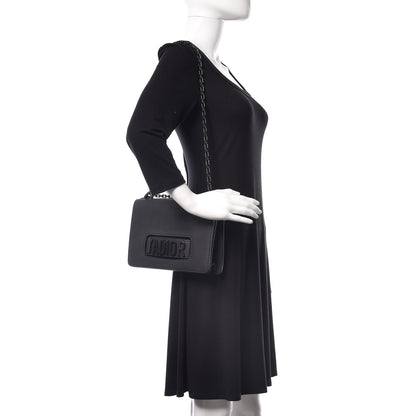 Christian Dior Ultra Matte Calfskin J'Adior Chain Flap Bag Black 2 of 14