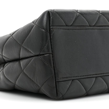Chanel Lambskin Quilted Shoulder Bag Black 10 of 13