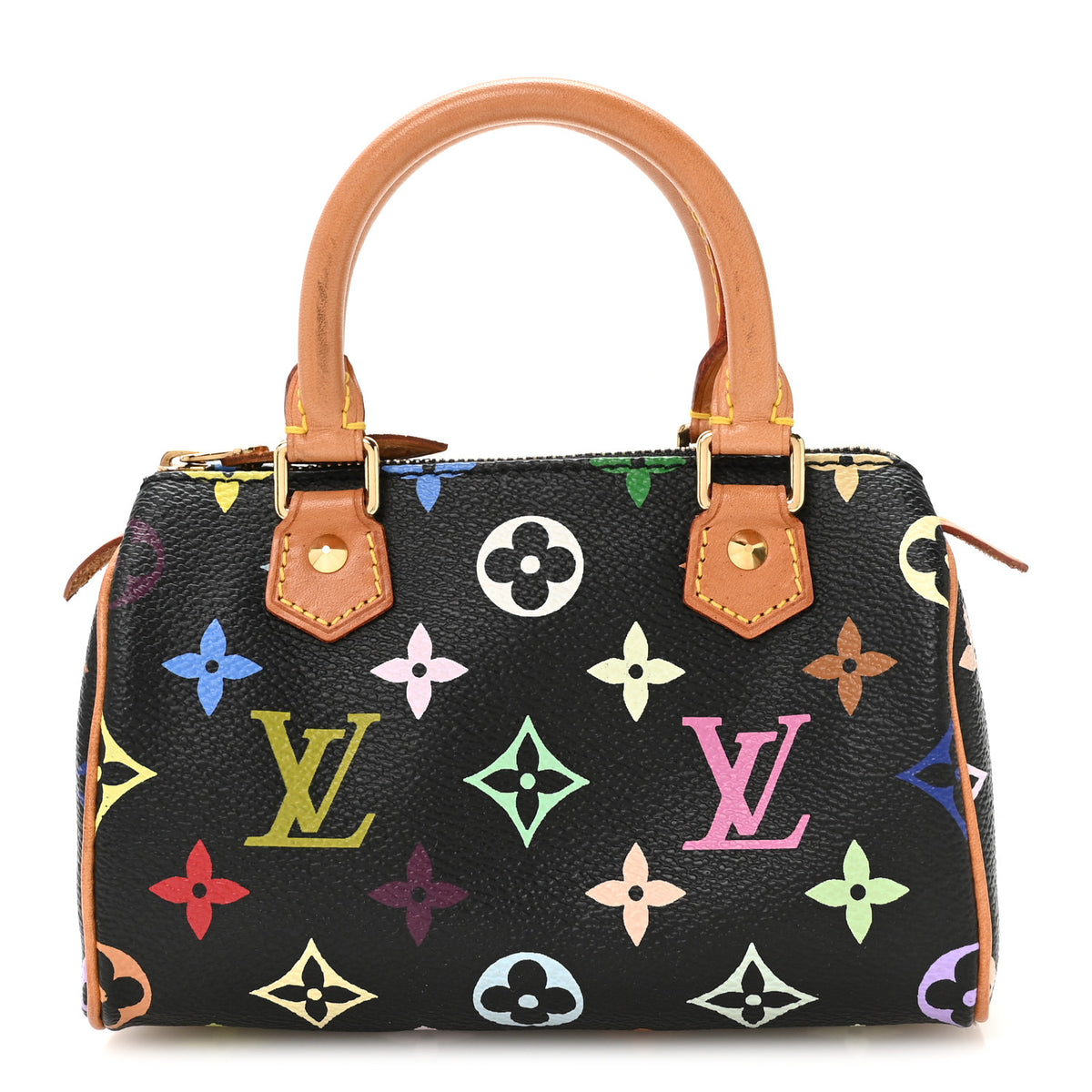 Monogram Multicolor Mini Sac HL Speedy Black