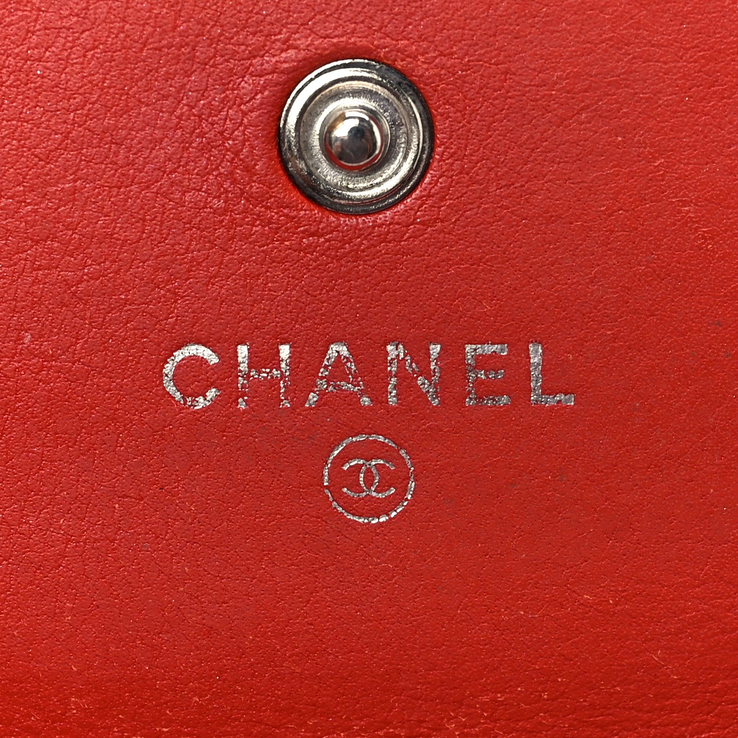 Chanel Caviar Timeless CC Large Flap Wallet Red 6 of 11