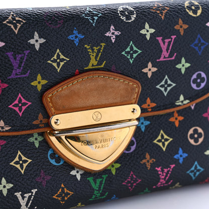 Louis Vuitton Monogram Multicolor Eugenie Wallet Black 11 of 12