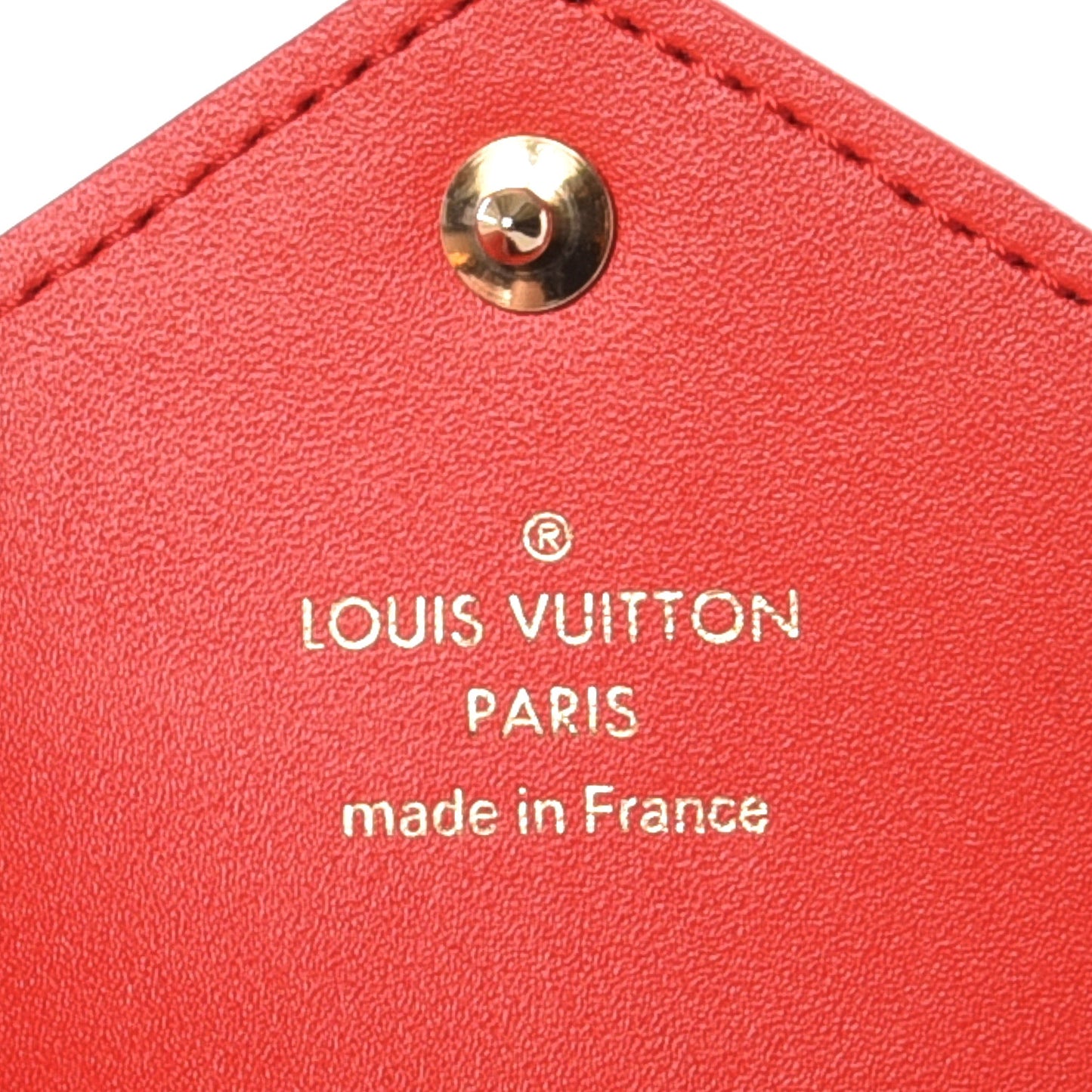 Monogram Medium Kirigami Pochette Insert Coquelicot