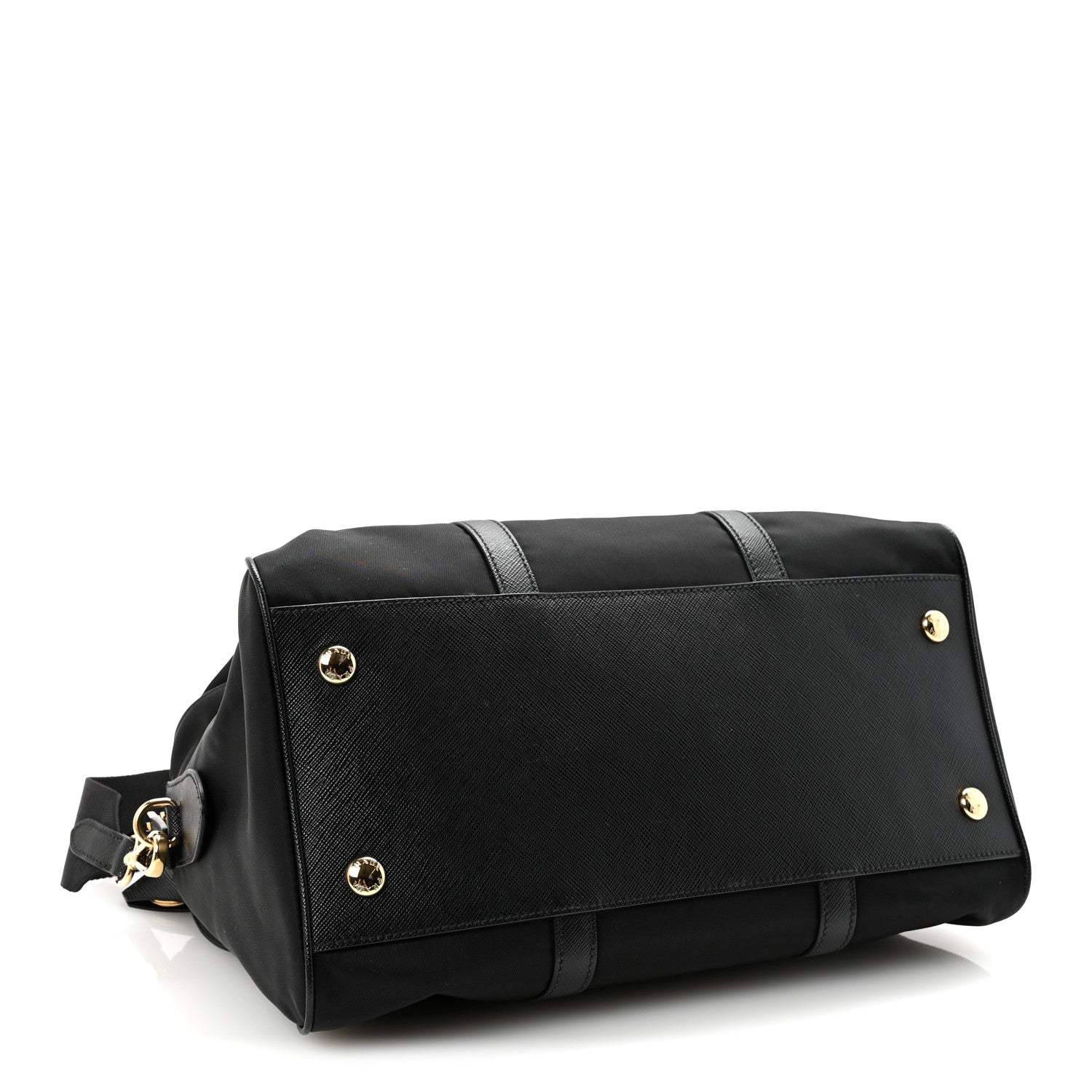Prada Re-Nylon Saffiano Medium Re-Edition 1978 Top Handle Bag Black 4 of 9