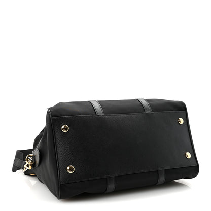 Prada Re-Nylon Saffiano Medium Re-Edition 1978 Top Handle Bag Black 4 of 9
