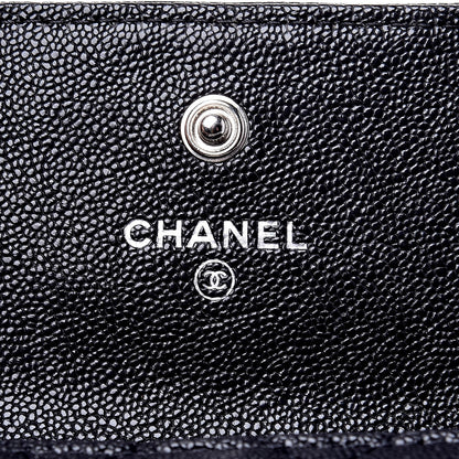 Chanel Caviar Quilted Small Boy Flap Wallet Anthracite 6 of 10