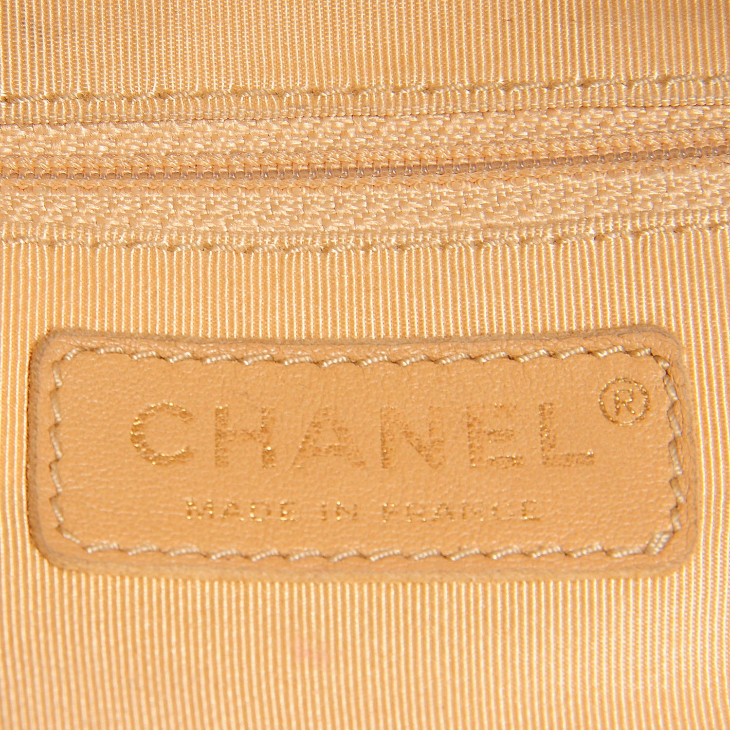 Chanel Caviar Quilted Hobo Beige 7 of 8