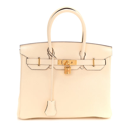 Hermes Taurillon Clemence Birkin 30 Nata 1 of 11