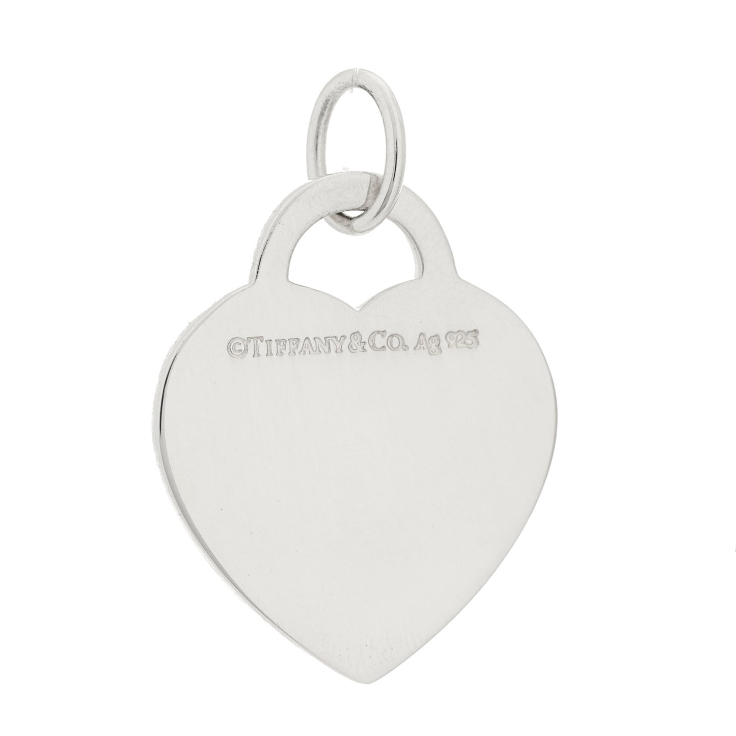 Sterling Silver Enamel LOVE YOU Heart Charm Red