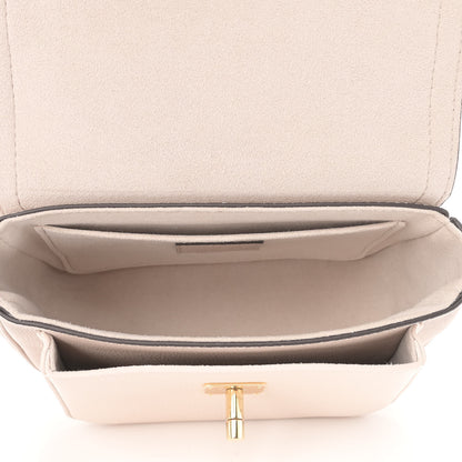 Louis Vuitton Grained Calfskin Lockme Tender Greige 5 of 9