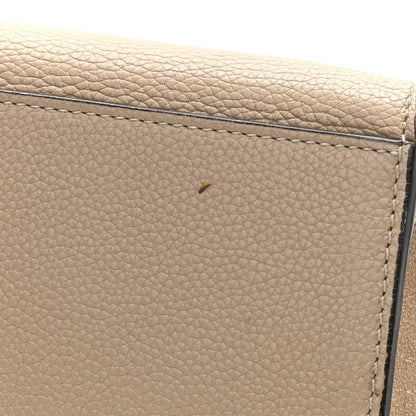 Celine Drummed Calfskin Suede Large Trapeze Dune 10 of 10