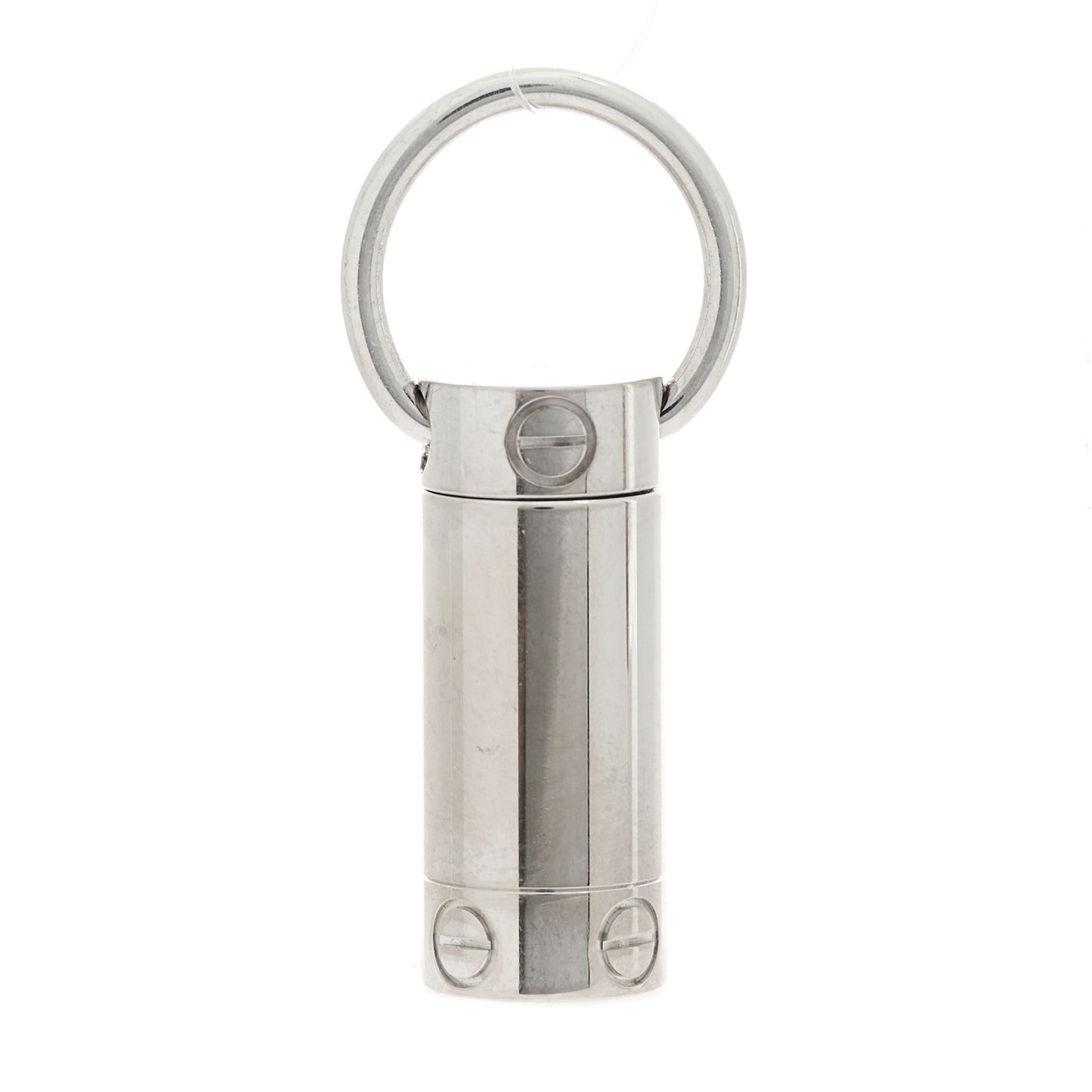 18K White Gold Screwdriver Pendant