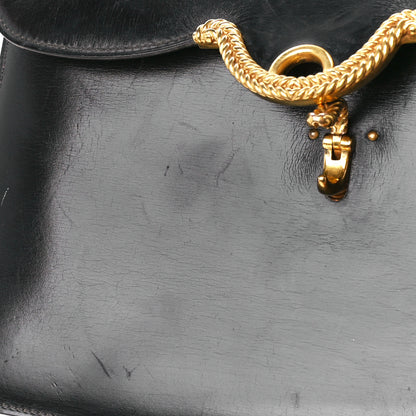 Hermes Box Vasco Top Handle Bag Black 11 of 11
