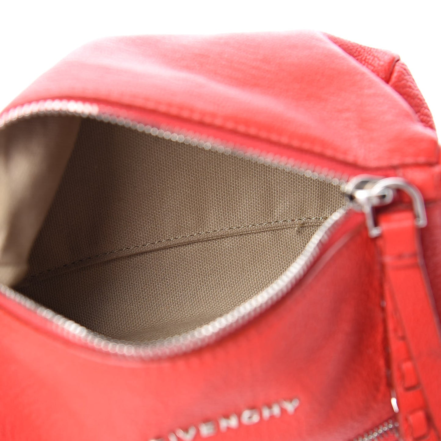Sugar Goatskin Pandora Wristlet Red