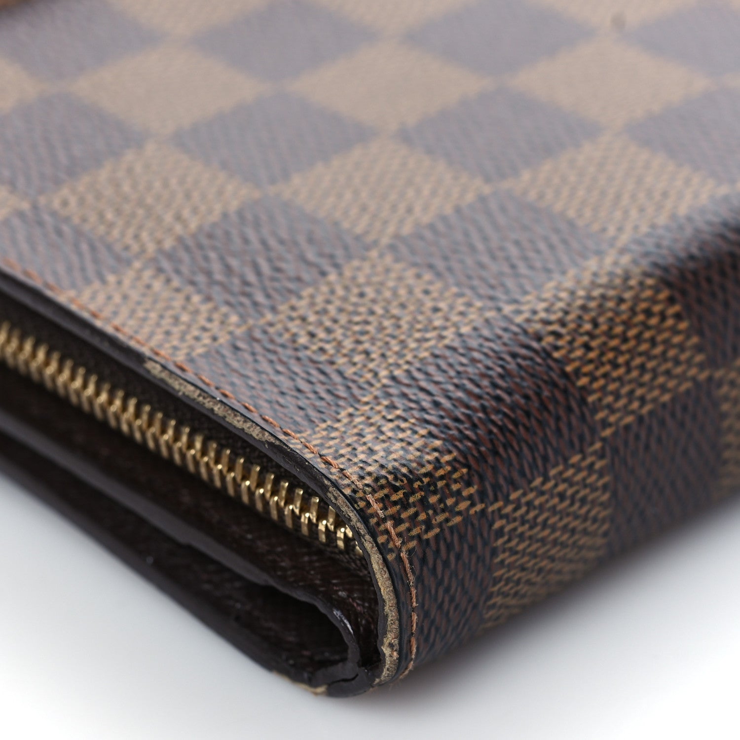 Louis Vuitton Damier Ebene Zippe Zipped Compact Wallet 8 of 8